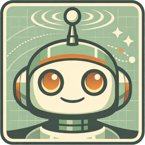 Perceptron's robot mascot